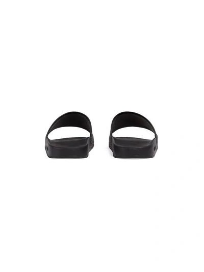 Shop Gucci Guccy Slide In Black