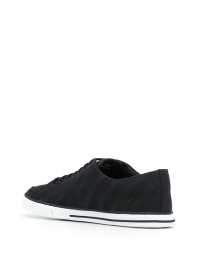 Shop Balenciaga Logo Sneakers - Black