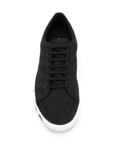 BALENCIAGA LOGO SNEAKERS - 黑色