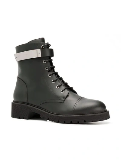 Shop Giuseppe Zanotti Harvey Boots In Black