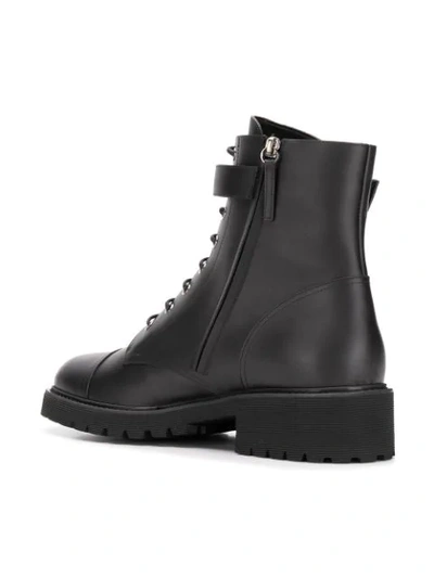 Shop Giuseppe Zanotti Harvey Boots In Black