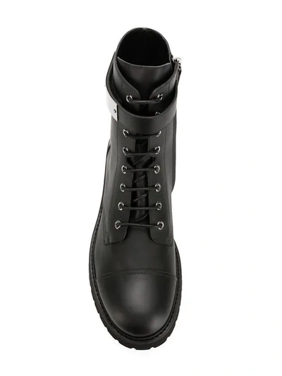 Shop Giuseppe Zanotti Harvey Boots In Black
