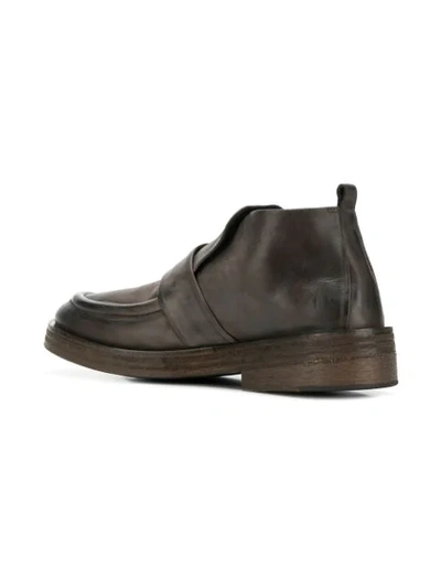 Shop Marsèll Strap Loafers In Brown