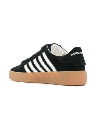 Shop Dsquared2 Platform Lace-up Sneakers In Black