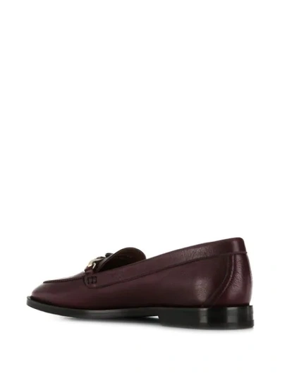 Shop Etro Slip-on Loafers In Brown