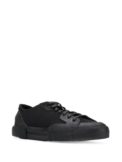 Shop Givenchy Tennis Low Top Sneakers In Black