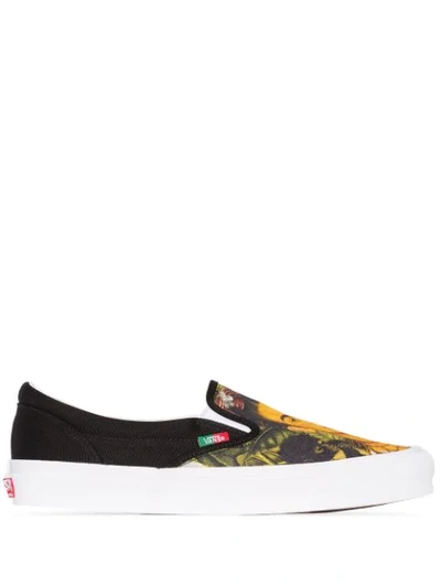 Shop Vans Low Top Frida Portrait Print Sneakers In Multicolour