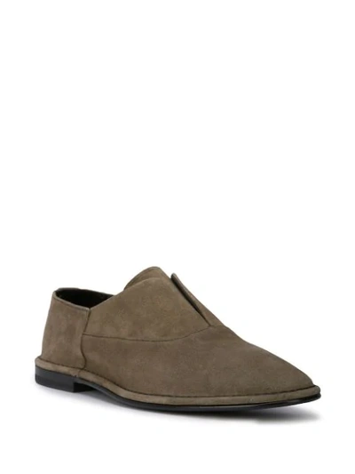 Shop Pierre Hardy Mehari Loafers - Brown