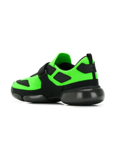 Shop Prada Cloudbust Sneakers In Green