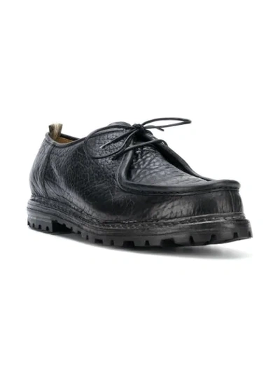 Shop Officine Creative Lace-up Loafers - Black