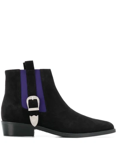 Shop Toga Virilis Pull-on Boots In Black