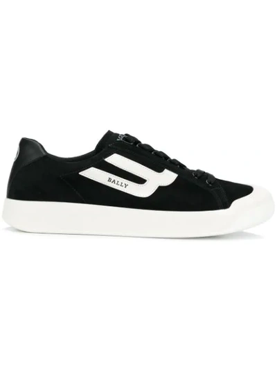 Shop Bally New Competition Sneakers In Black