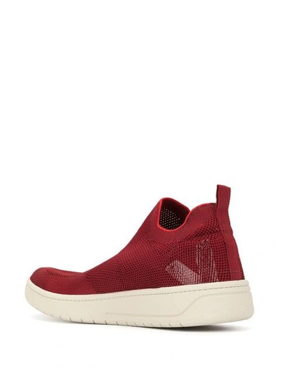 Shop Veja X Lemaire Aquashoe Sneakers In Red