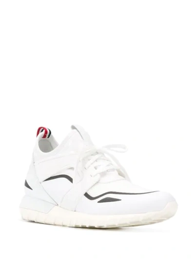 Shop Moncler Hi-top Trainers In White