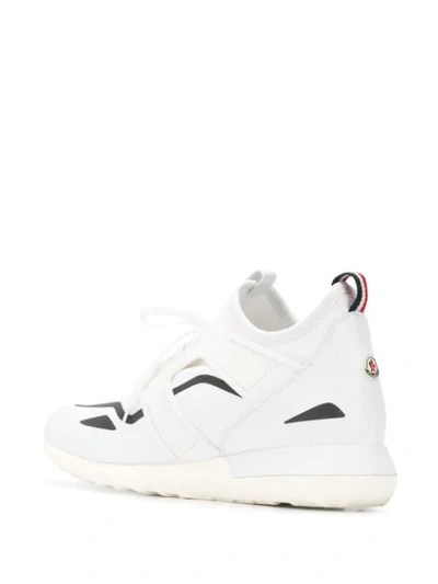 Shop Moncler Hi-top Trainers In White