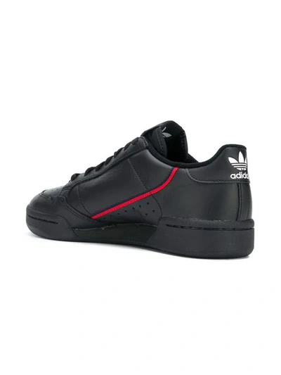 Shop Adidas Originals Continental 80 Sneakers In Black