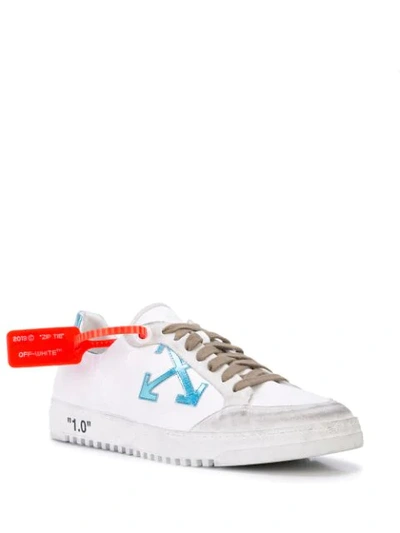 OFF-WHITE 2.0 LOW-TOP SNEAKERS - 白色