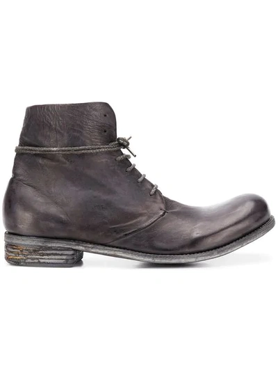 Shop A Diciannoveventitre K6 Ankle Boots In Grey
