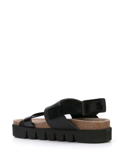 Shop Hender Scheme Open Toe Sandals In Black