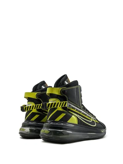 Nike Air Max 720 Saturn As Qs Hi-top Sneakers In Black