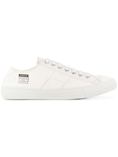 Shop Maison Margiela Stereotype Low In White