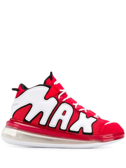 nike air more uptempo rosso