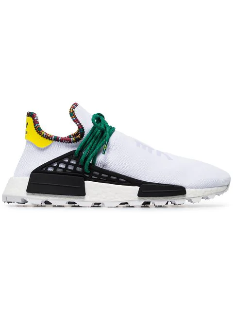 Adidas Originals Adidas By Pharrell Williams X Pharrell Williams White  Human Body Nmd Sneakers | ModeSens