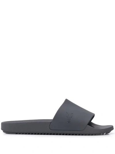 Shop Rick Owens Drkshdw Black Sliders