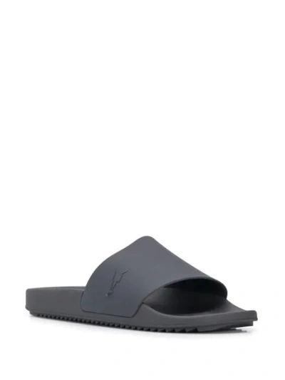 Shop Rick Owens Drkshdw Black Sliders