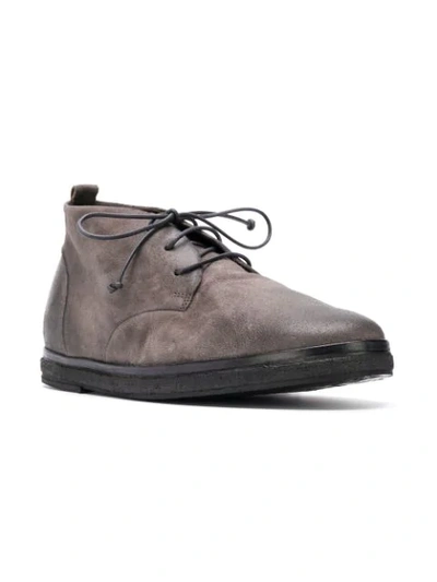 Shop Marsèll Blocco Para Desert Boots In Grey