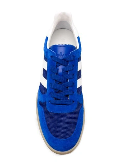 Shop Hogan H357 Sneakers In Blue