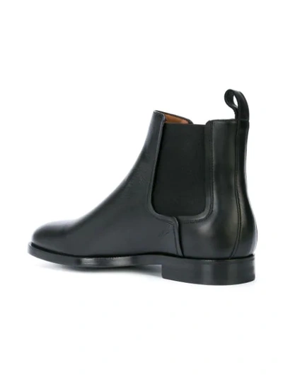Shop Lanvin Chelsea Boots In Black