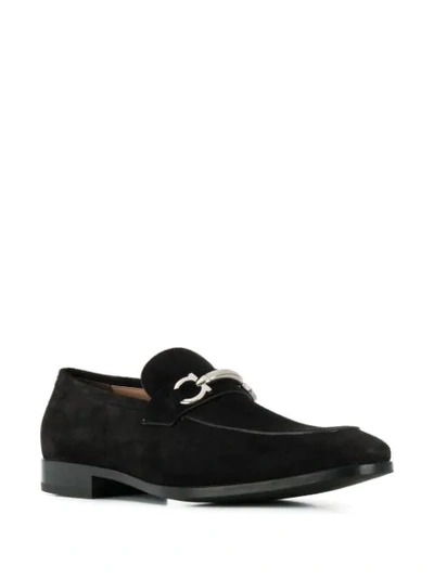 Shop Ferragamo Classic Formal Loafers In Black