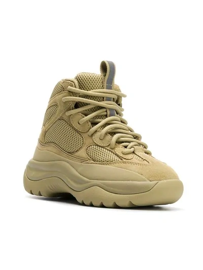 Shop Yeezy Desert Boot Sneakers In Neutrals