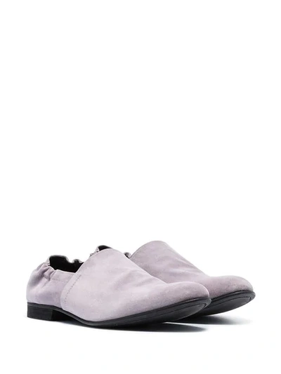 Shop Haider Ackermann Babouche Slippers In Purple