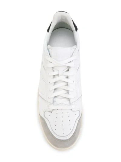 Shop Ami Alexandre Mattiussi Low-top-sneakers In Grey