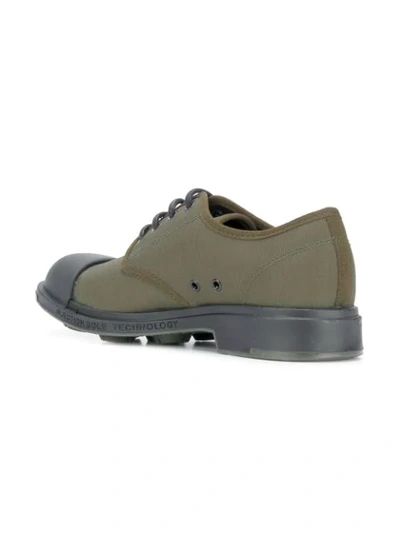 Shop Pezzol Scud Derby Shoes In Green
