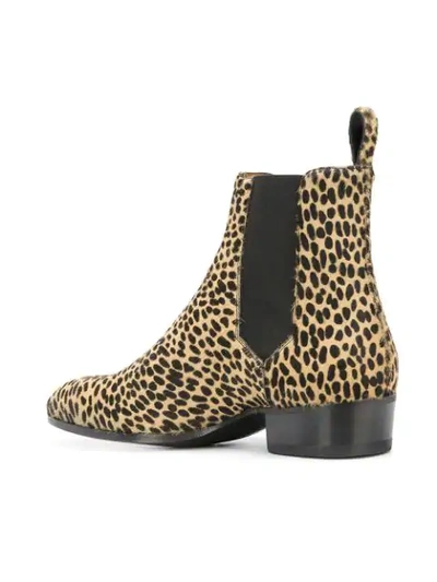 Shop Barbanera Chelsea-boots Mit Leoparden-print In Cavallino Leopardato