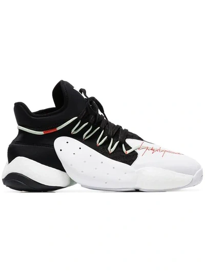 Shop Y-3 Byw B-ball Sneakers In Black