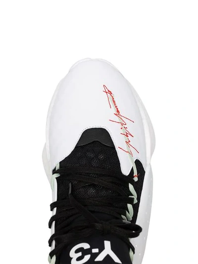 Shop Y-3 Byw B-ball Sneakers In Black