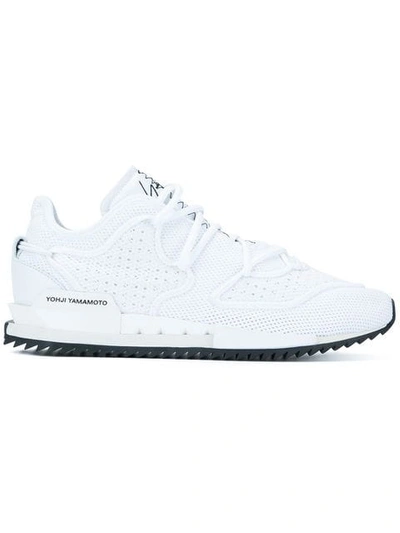 Shop Y-3 Harigane Sneakers In White