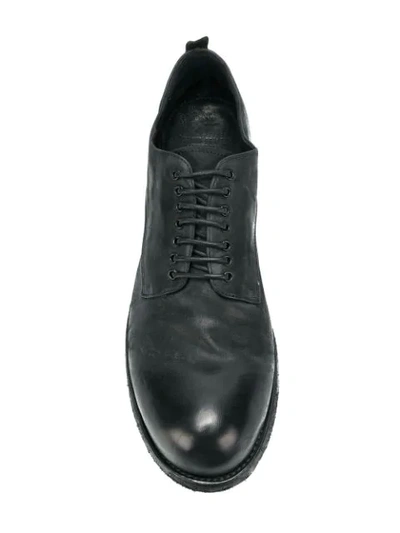 Shop Officine Creative Bubble Lace-up Shoes In Black