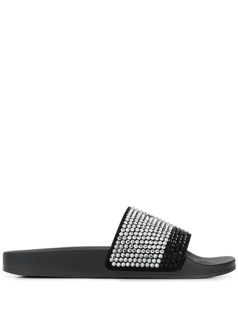 giuseppe zanotti crystal slides