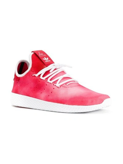 Shop Adidas Originals By Pharrell Williams Adidas X Pharrell Williams Hu Holi Stan Smith Sneakers In Pink