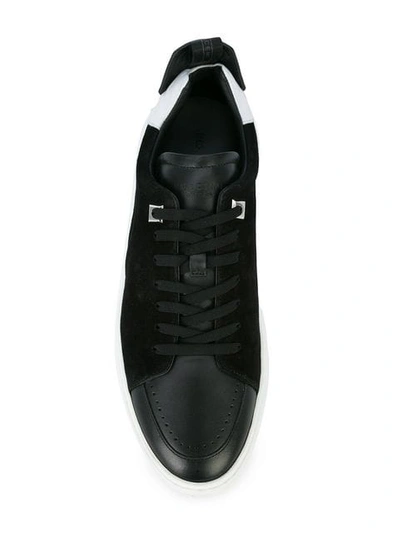 Shop Buscemi Uno Sneakers In Black