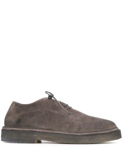 Shop Marsèll Thick-sole Lace-up Shoes In Grey