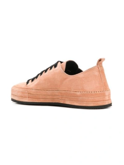 Shop Ann Demeulemeester Classic Lace-up Sneakers In Neutrals
