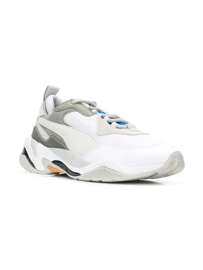 Shop Puma Thunder Sneakers In White