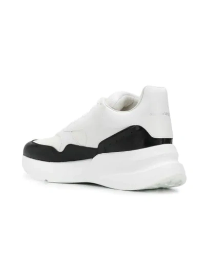 Shop Alexander Mcqueen Oversized Runner Sneakers In White