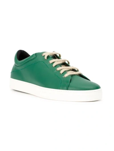 Shop Yatay Neven Low Sneakers In Green